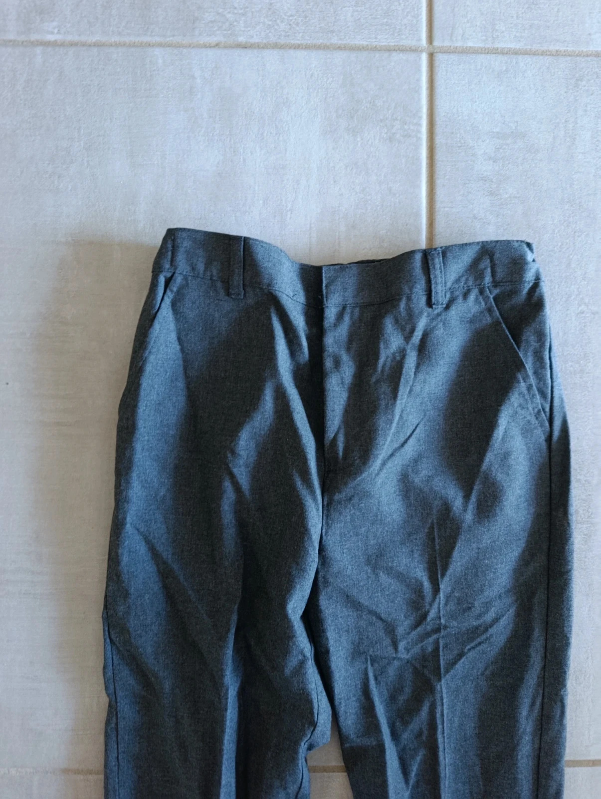 Pantalon habillé gris Nutmeg 10-11 ans 140-146 cm – coupe droite – photo 2